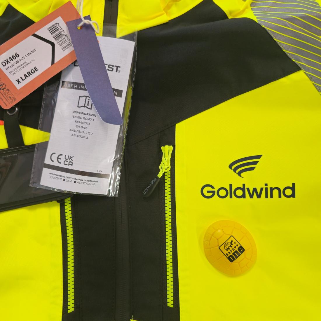 Veste 4 en 1 DX4 Hi-Vis - Les vêtements de protection