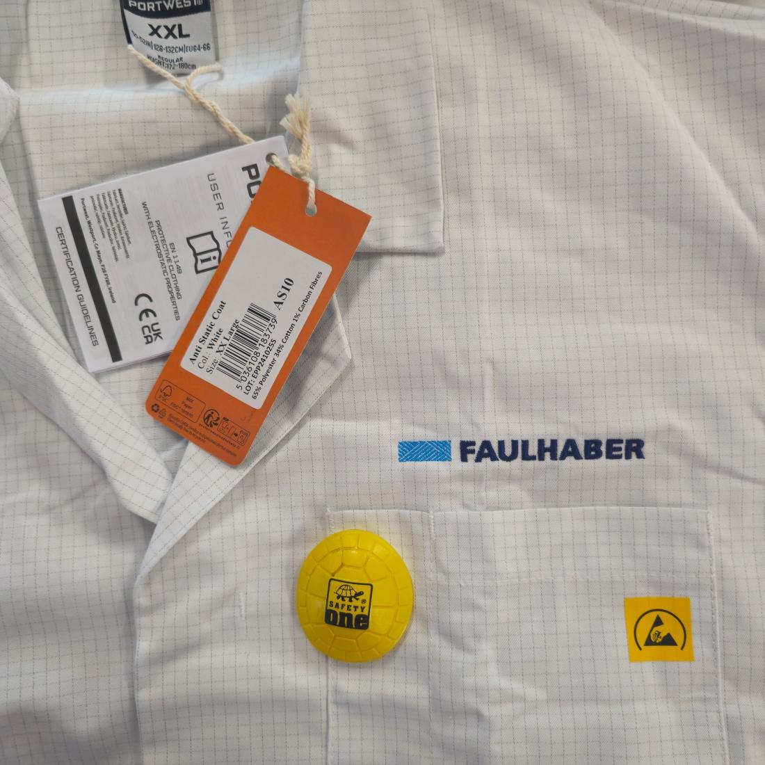 Anti-Static ESD Coat - Safetywear