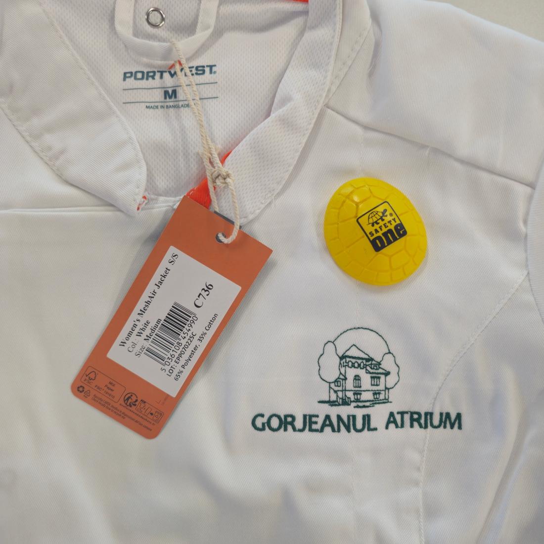 Tunica bucătar de dama, cu insertii Mesh Air Pro - Imbracaminte de protectie
