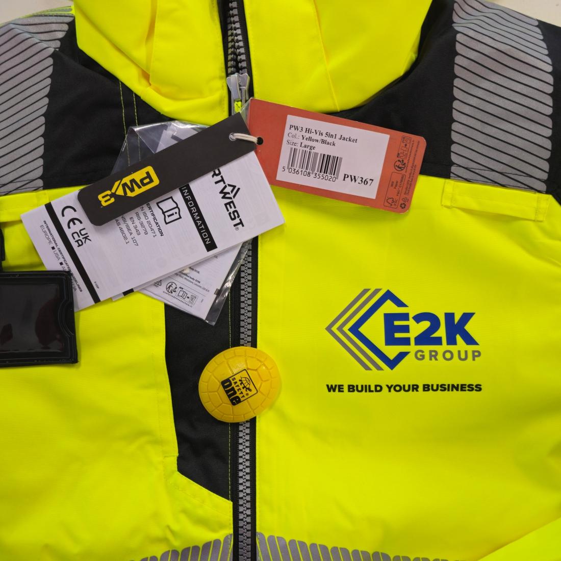 Giacca PW3 Hi-Vis 5-in-1 - Abbigliamento di protezione