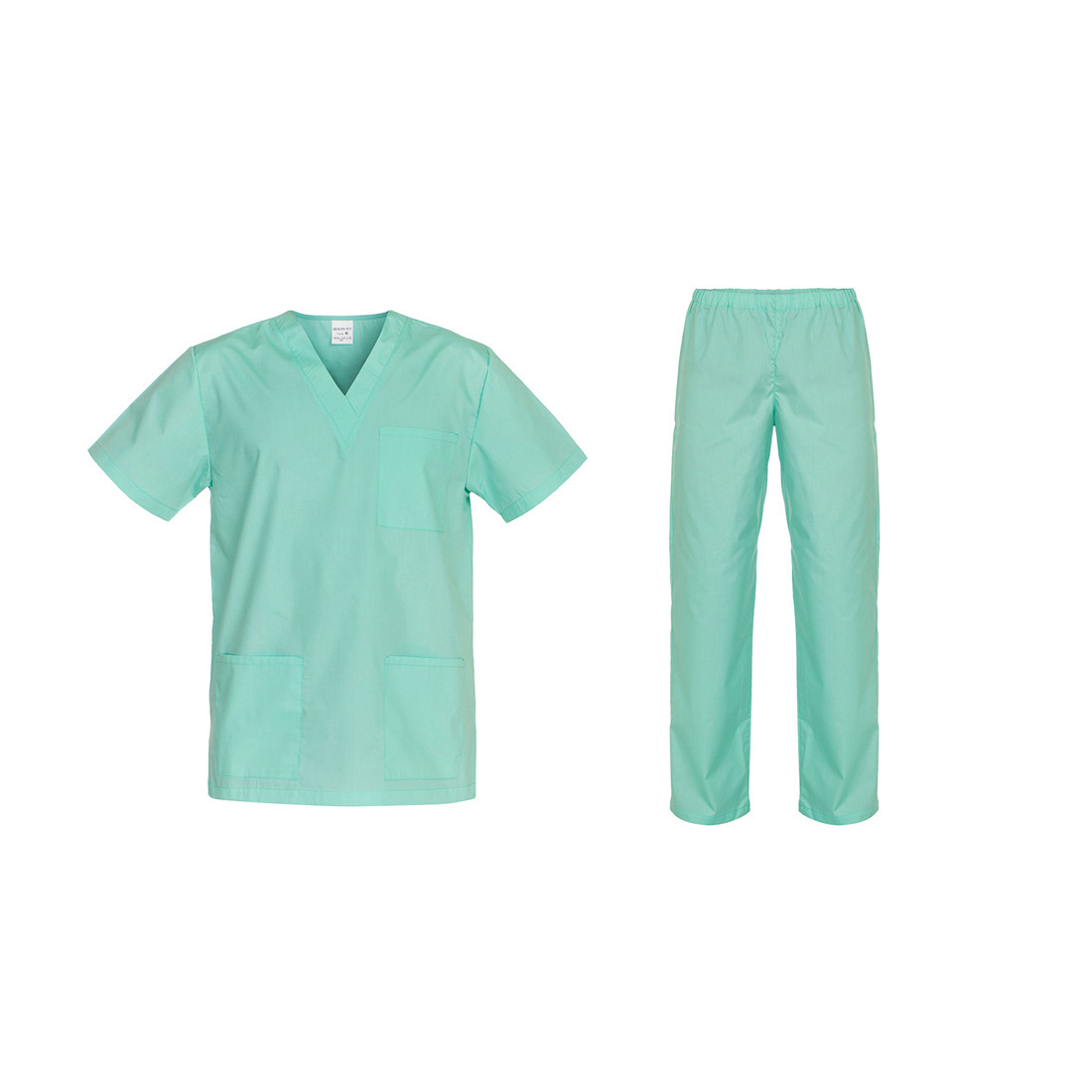 Tuta medica unisex CESARE, plain 110 gr - Abbigliamento di protezione