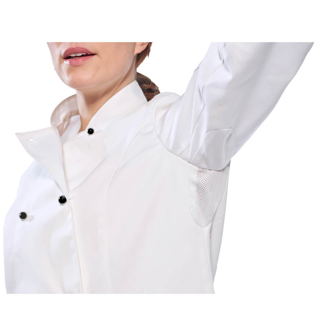 Chaqueta de cocina para mujer Rachel - Ropa de protección Chaqueta de cocina para mujer Rachel - Ropa de protección