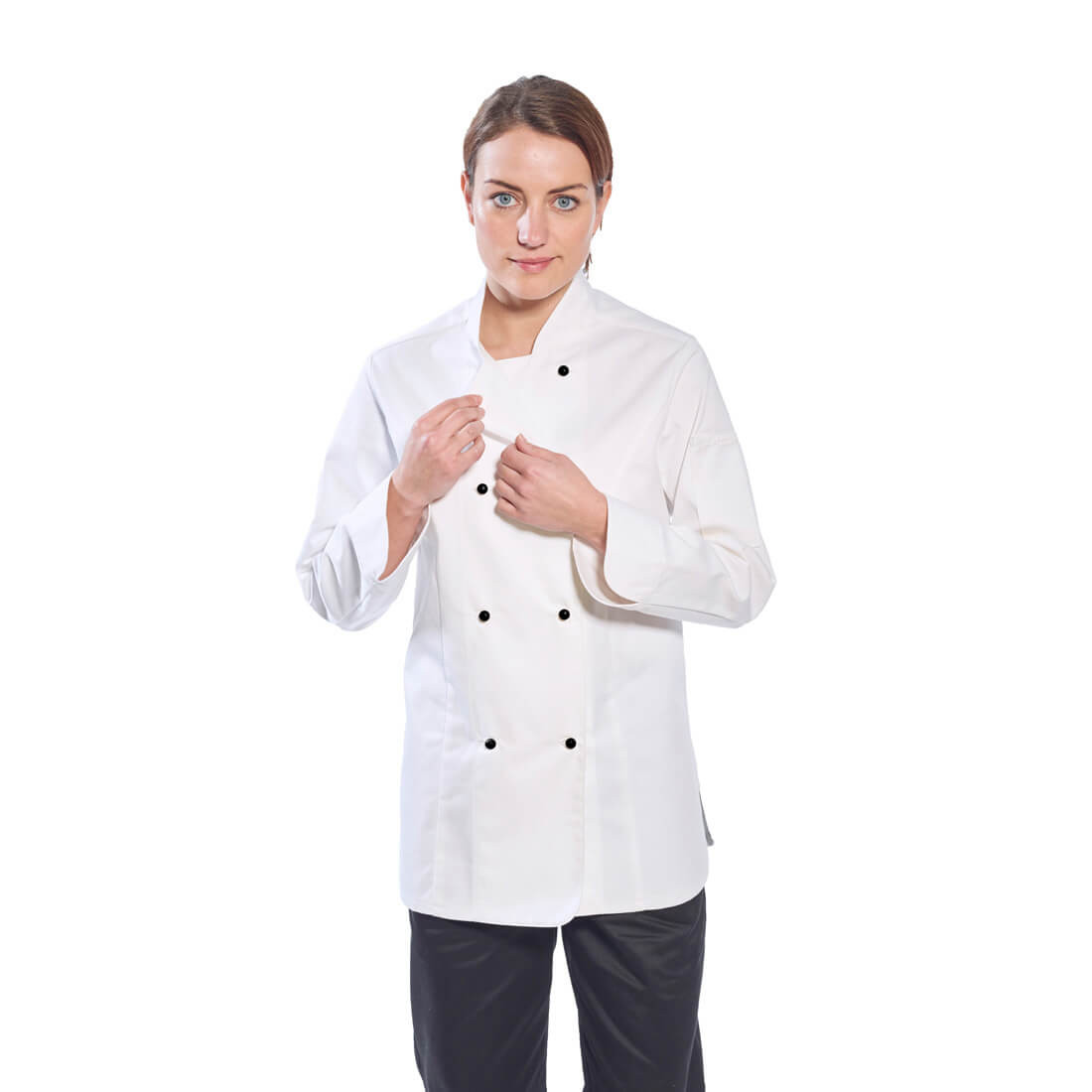 Chaqueta de cocina para mujer Rachel - Ropa de protección Chaqueta de cocina para mujer Rachel - Ropa de protección