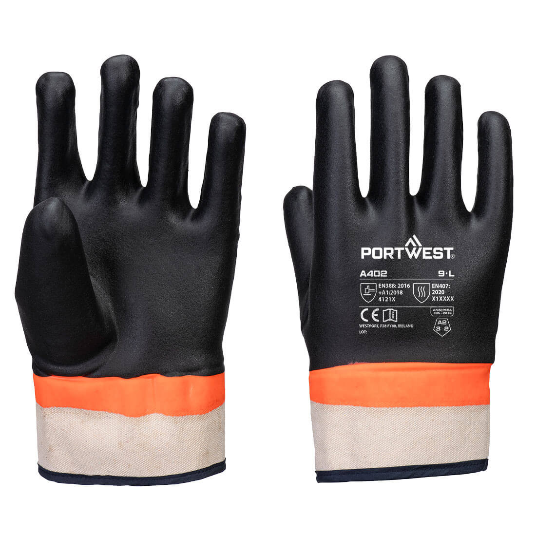 Grip PVC Sandy Double Dipped Glove - Personal protection Grip PVC Sandy Double Dipped Glove - Personal protection