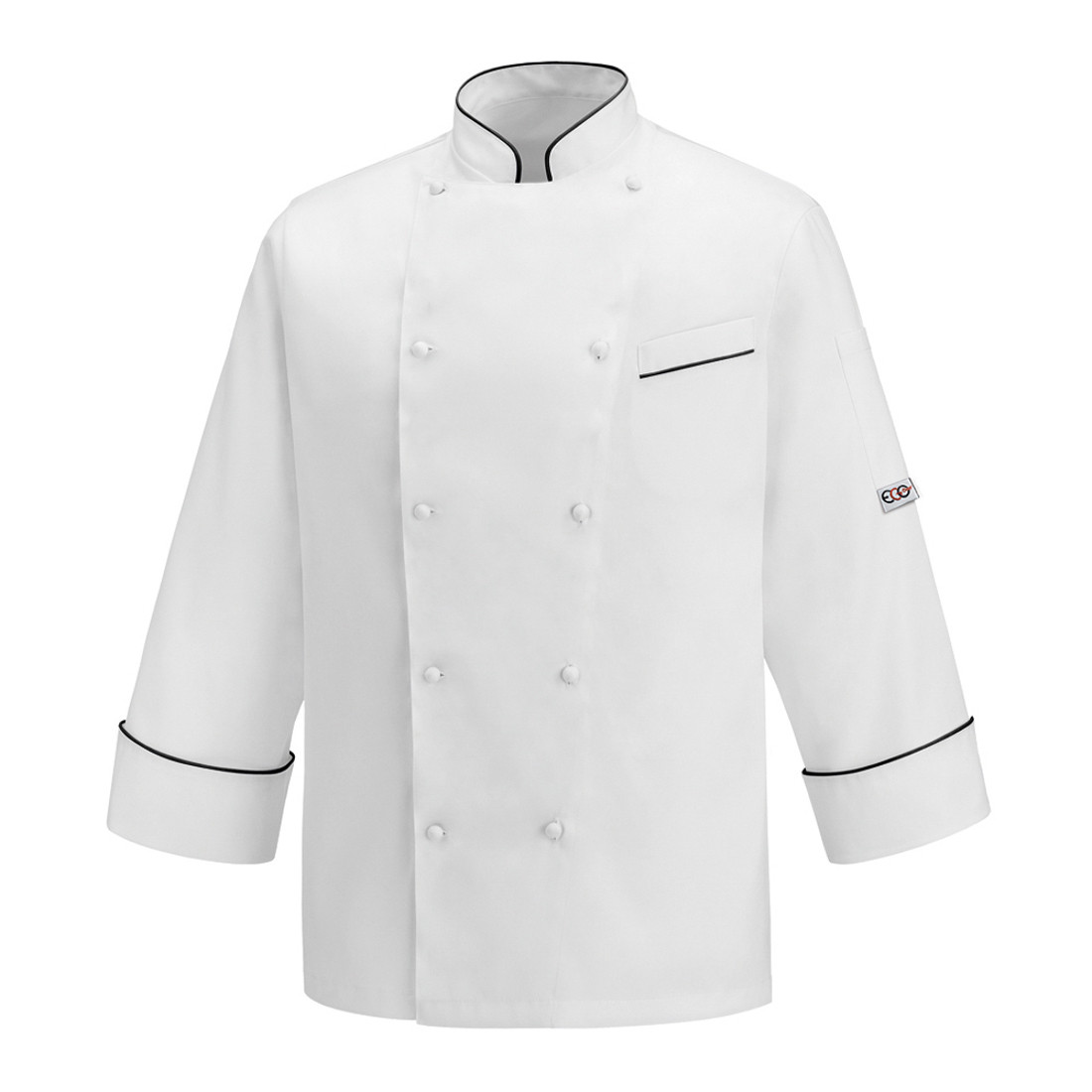 Andrea Piping Chef's Jacket - Safetywear