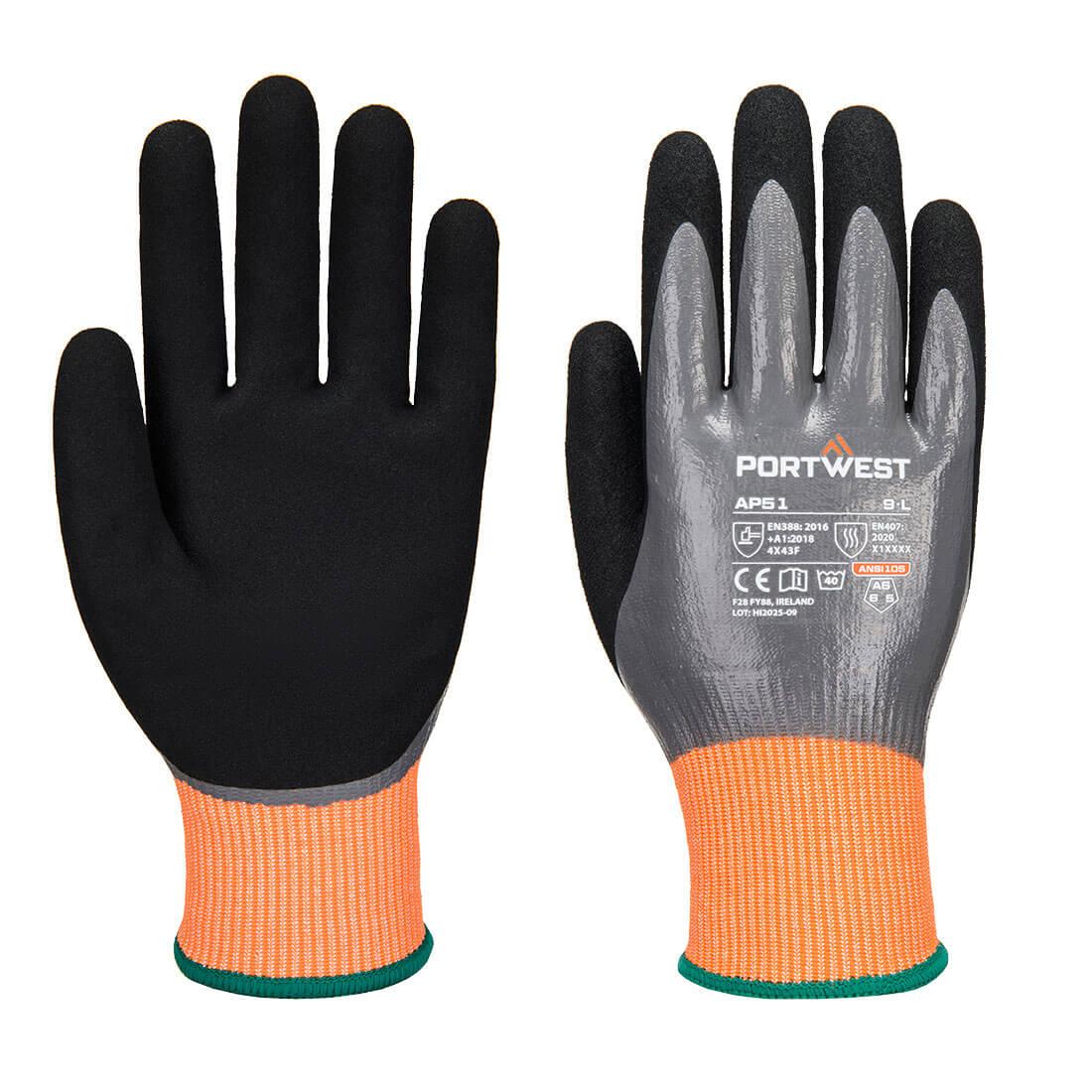 Gant anti-coupure en nitrile Aqua Cut F15 - Les équipements de protection individuelle