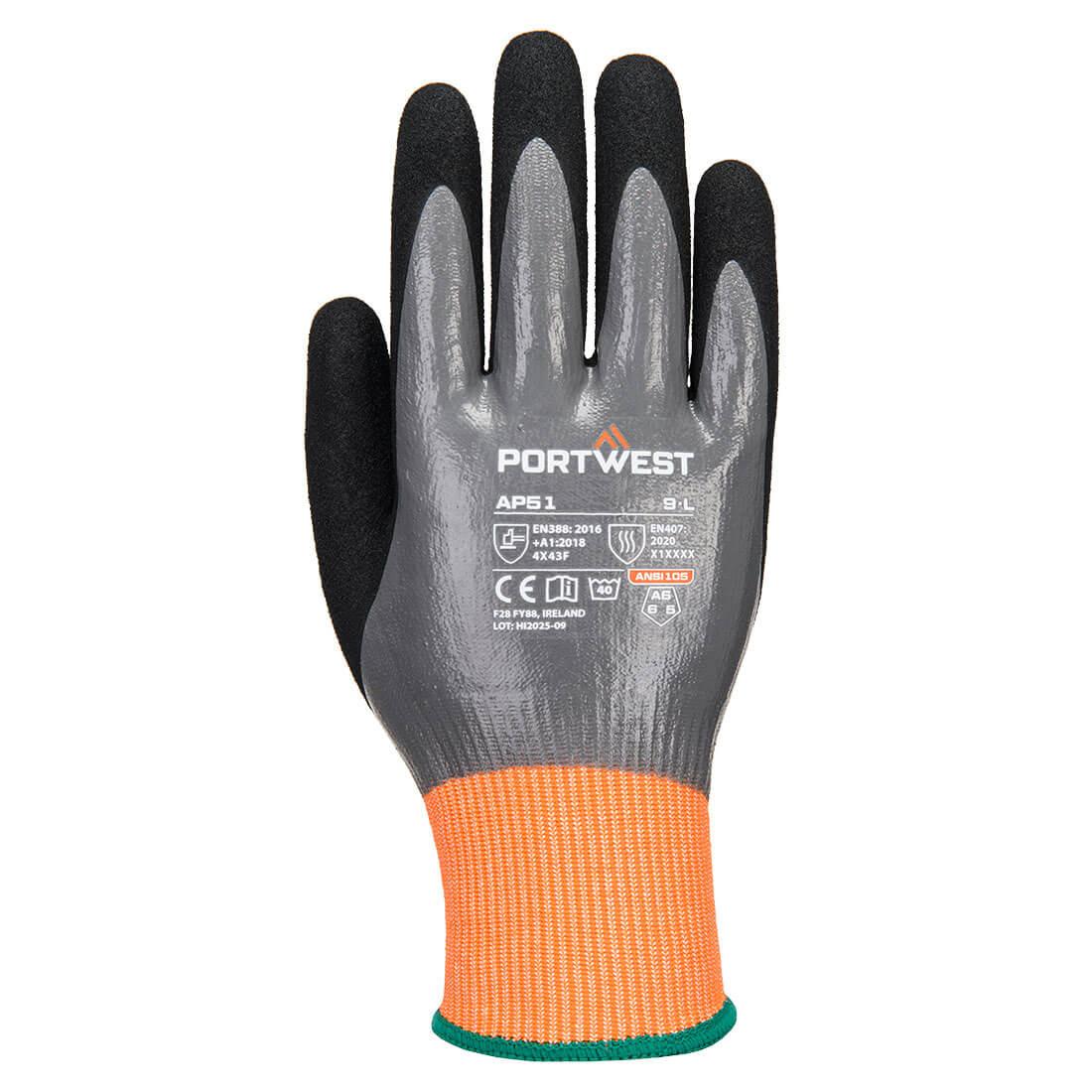 Gant anti-coupure en nitrile Aqua Cut F15 - Les équipements de protection individuelle