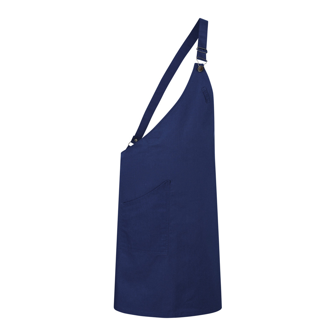 Asymmetrical Bib Apron Classic with Pocket - Safetywear