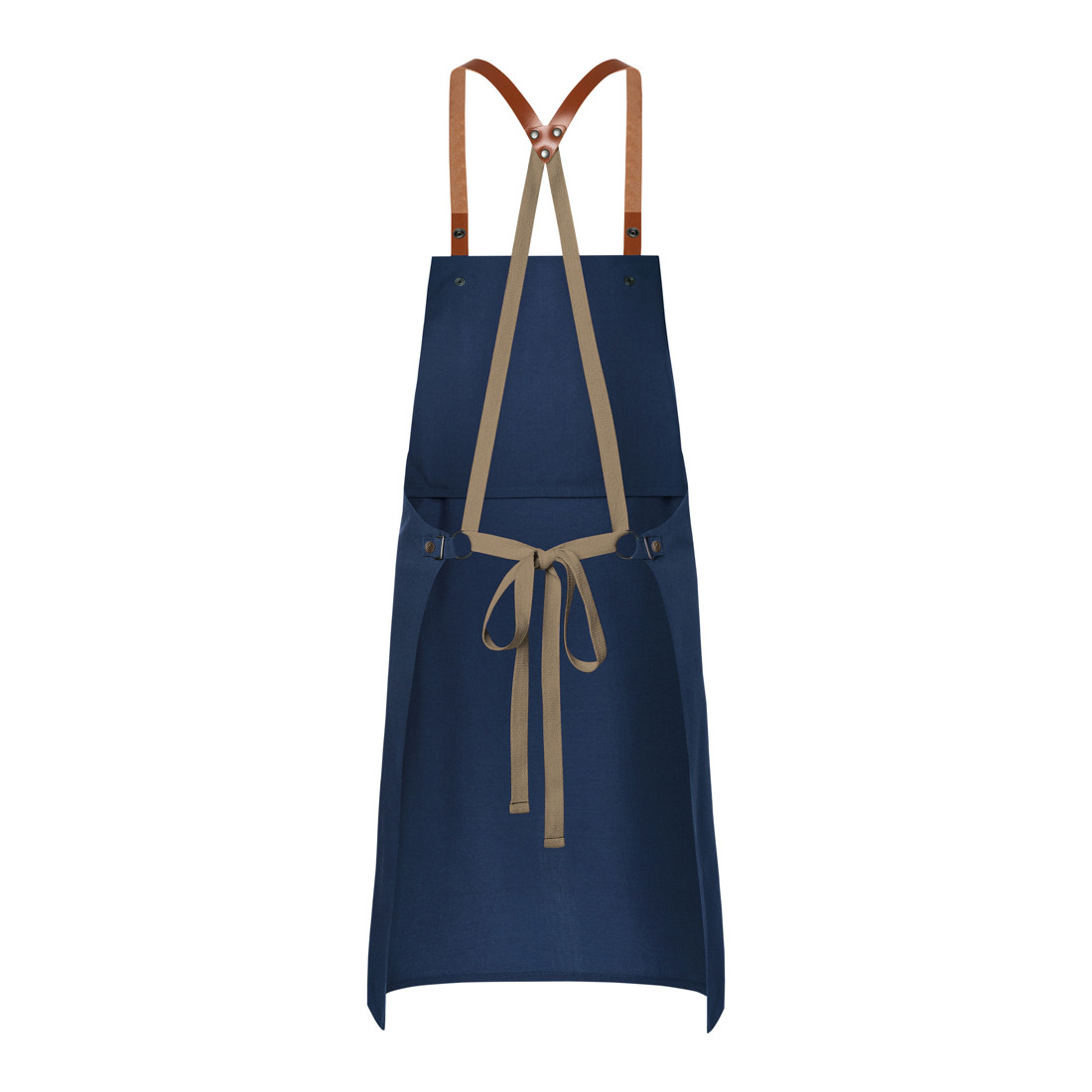 Bib Apron Green-Generation , from Sustainable Material , Recycled Polyester - Safetywear