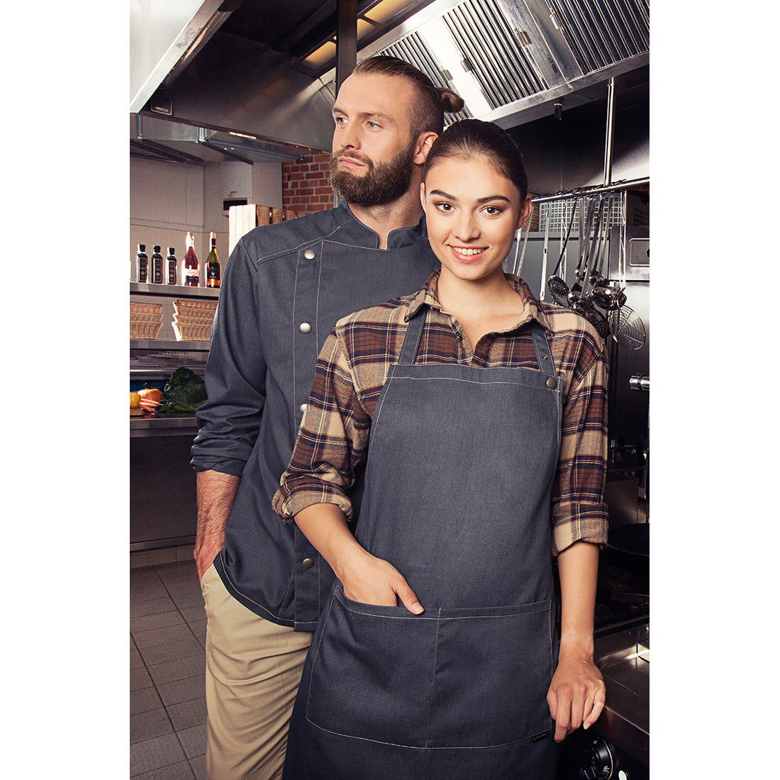 Bib Apron Jeans-Style - Safetywear