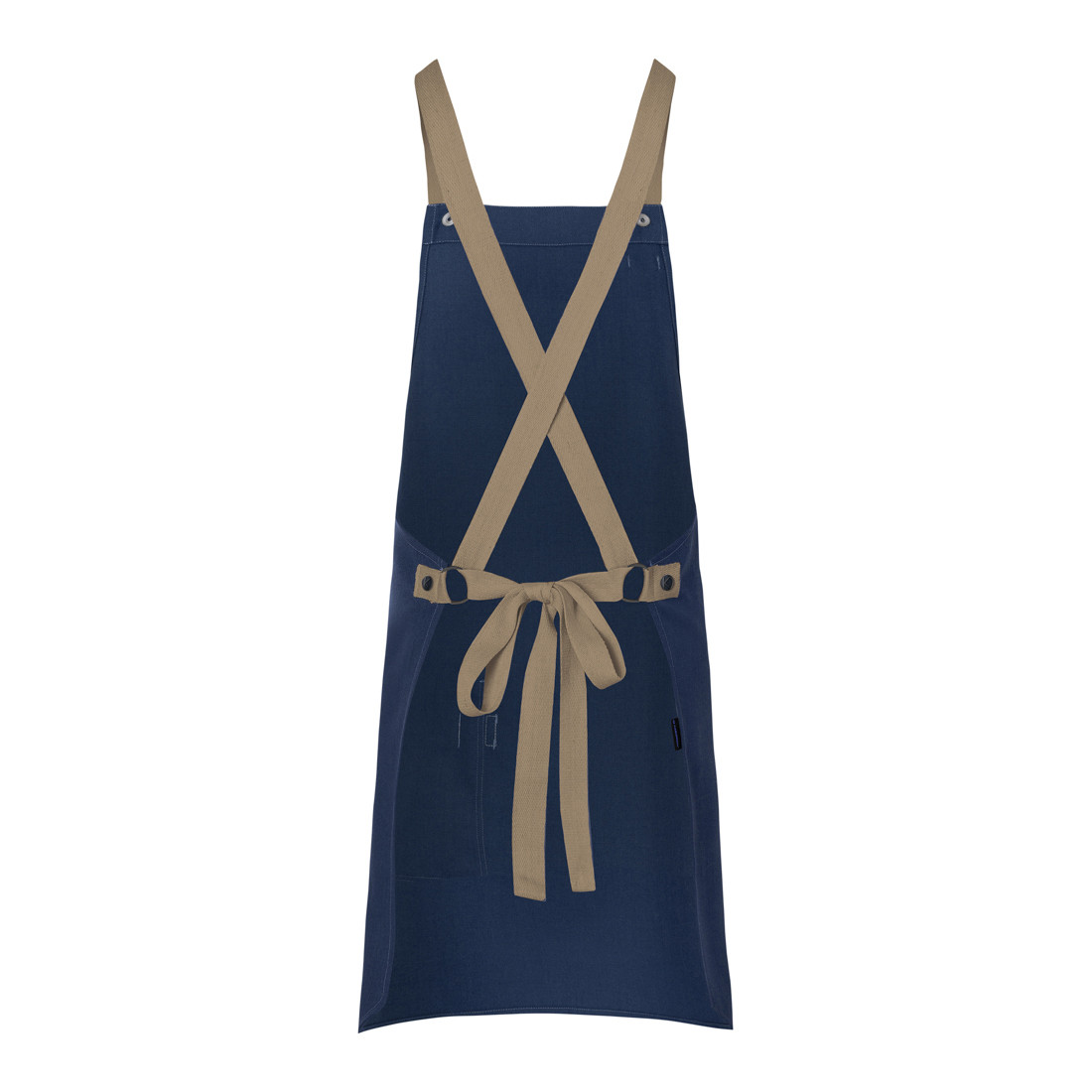 Tablier à bavette Urban-Look avec bretelles croisées et poche - Les vêtements de protection Tablier à bavette Urban-Look avec bretelles croisées et poche - Les vêtements de protection