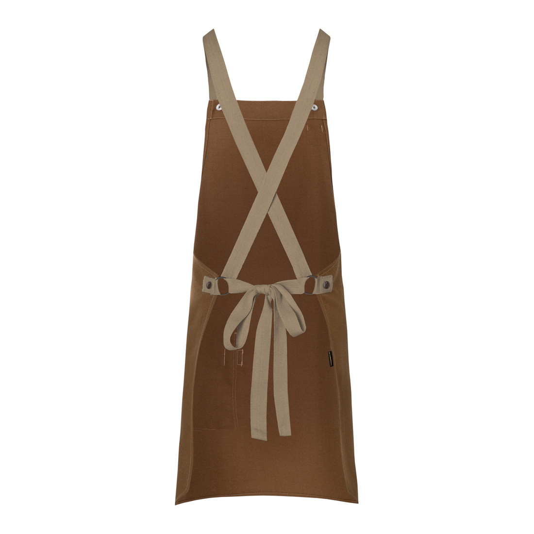 Bib Apron Urban-Look with Cross Straps and Pocket - Safetywear