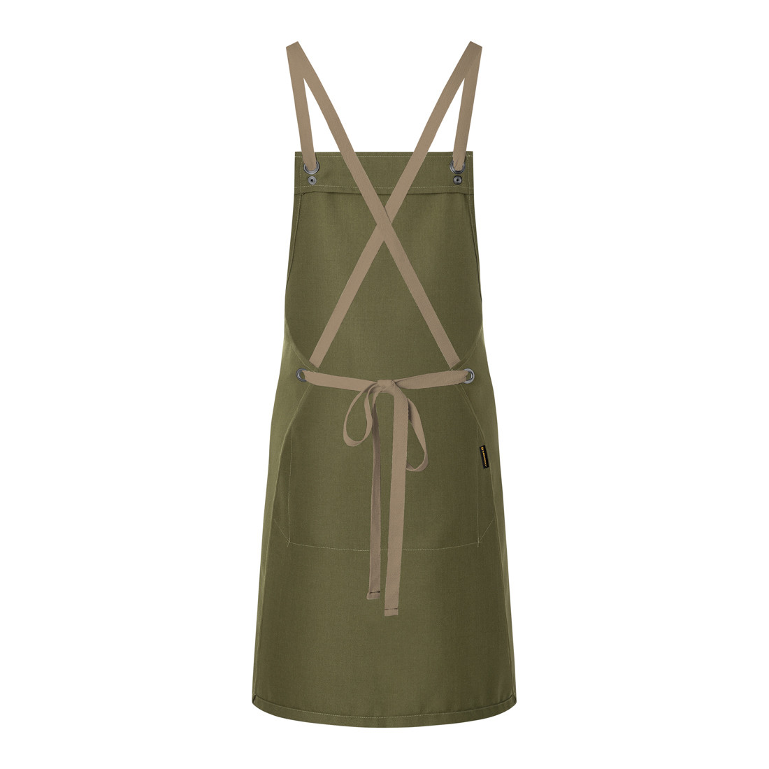 Bib Apron Urban-Nature with Cross Straps and Big Pocket - Safetywear Bib Apron Urban-Nature with Cross Straps and Big Pocket - Safetywear