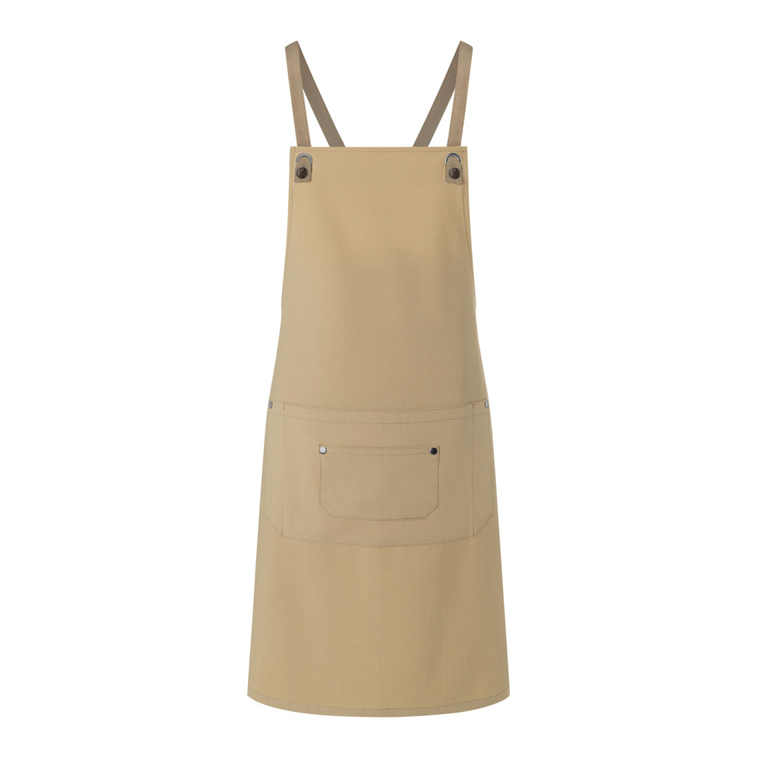 Bib Apron Urban-Nature with Cross Straps and Big Pocket - Safetywear