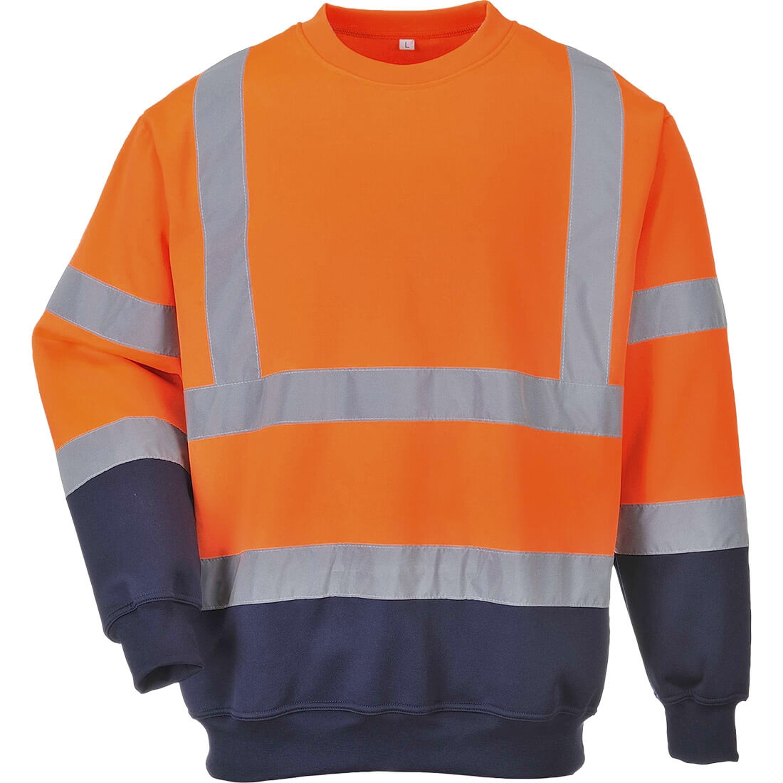 Sweatshirt bicolore HiVis - Les vêtements de protection