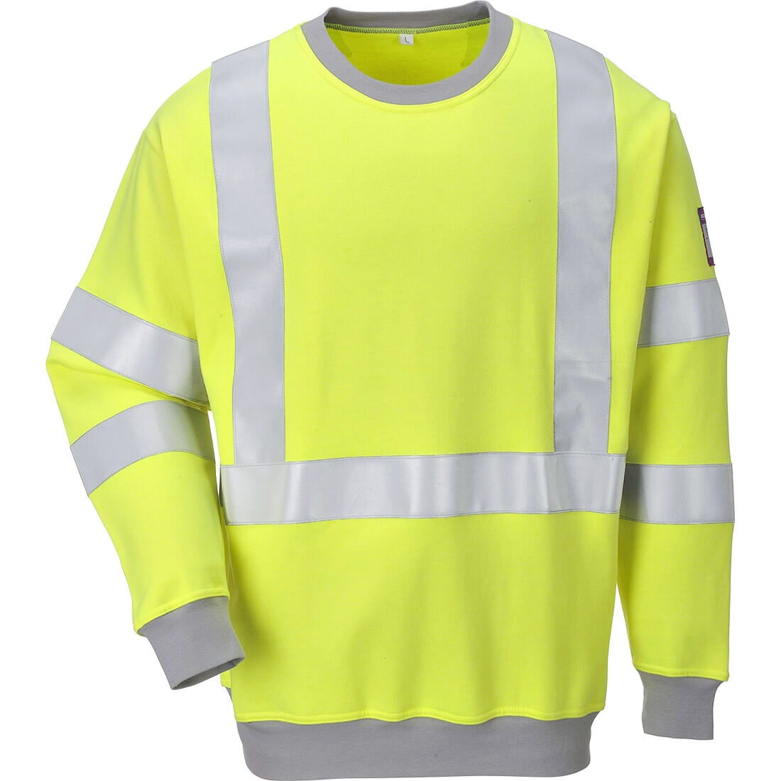 Flammresistentes antistatisches Warnschutz-Sweatshirt - Arbeitskleidung