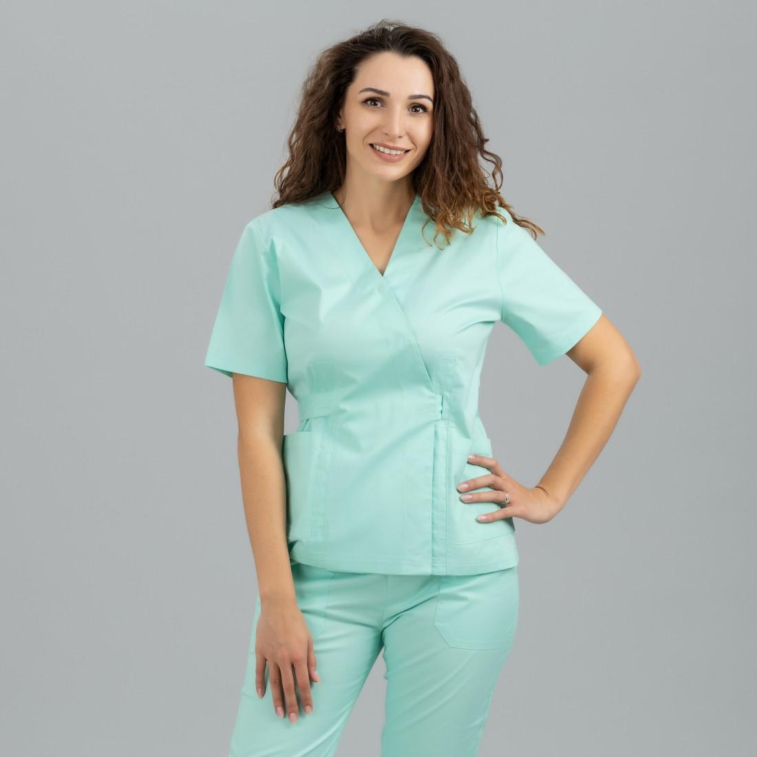 Bluza medicala KIMONO - Imbracaminte de protectie