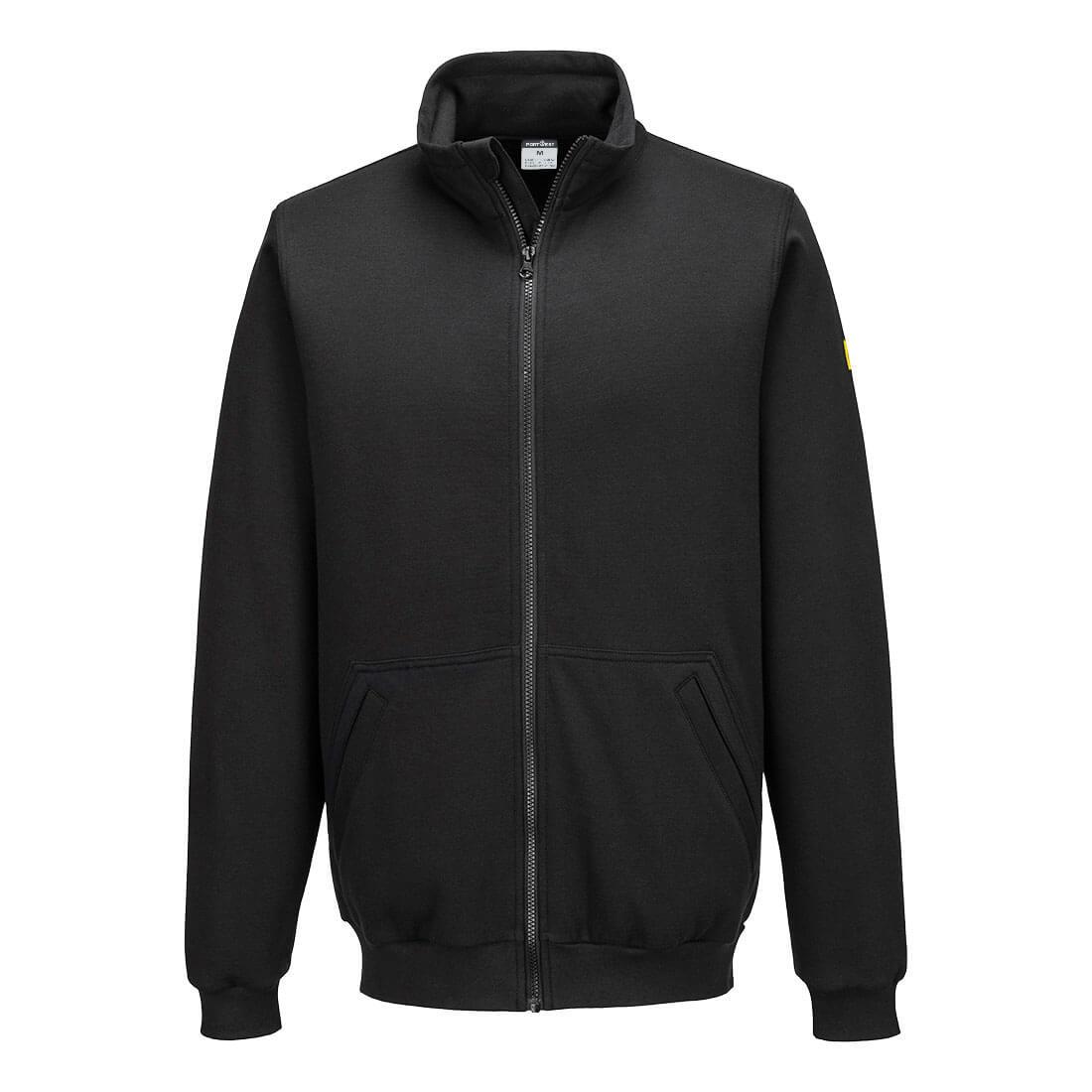 Sudadera antiestatica ESD con cremallera - Ropa de protección