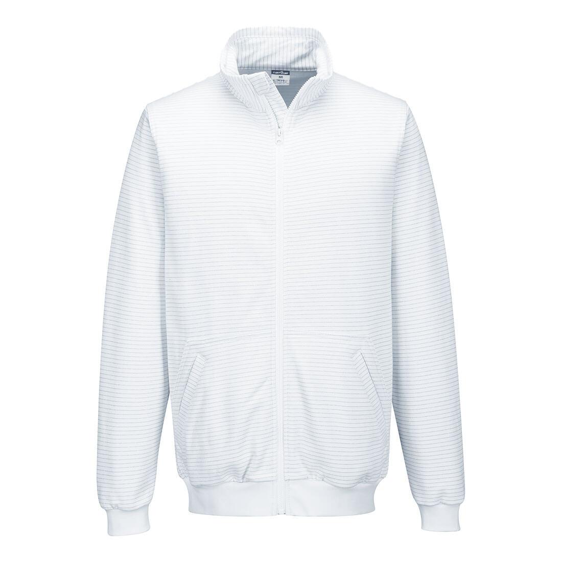 Sudadera antiestatica ESD con cremallera - Ropa de protección