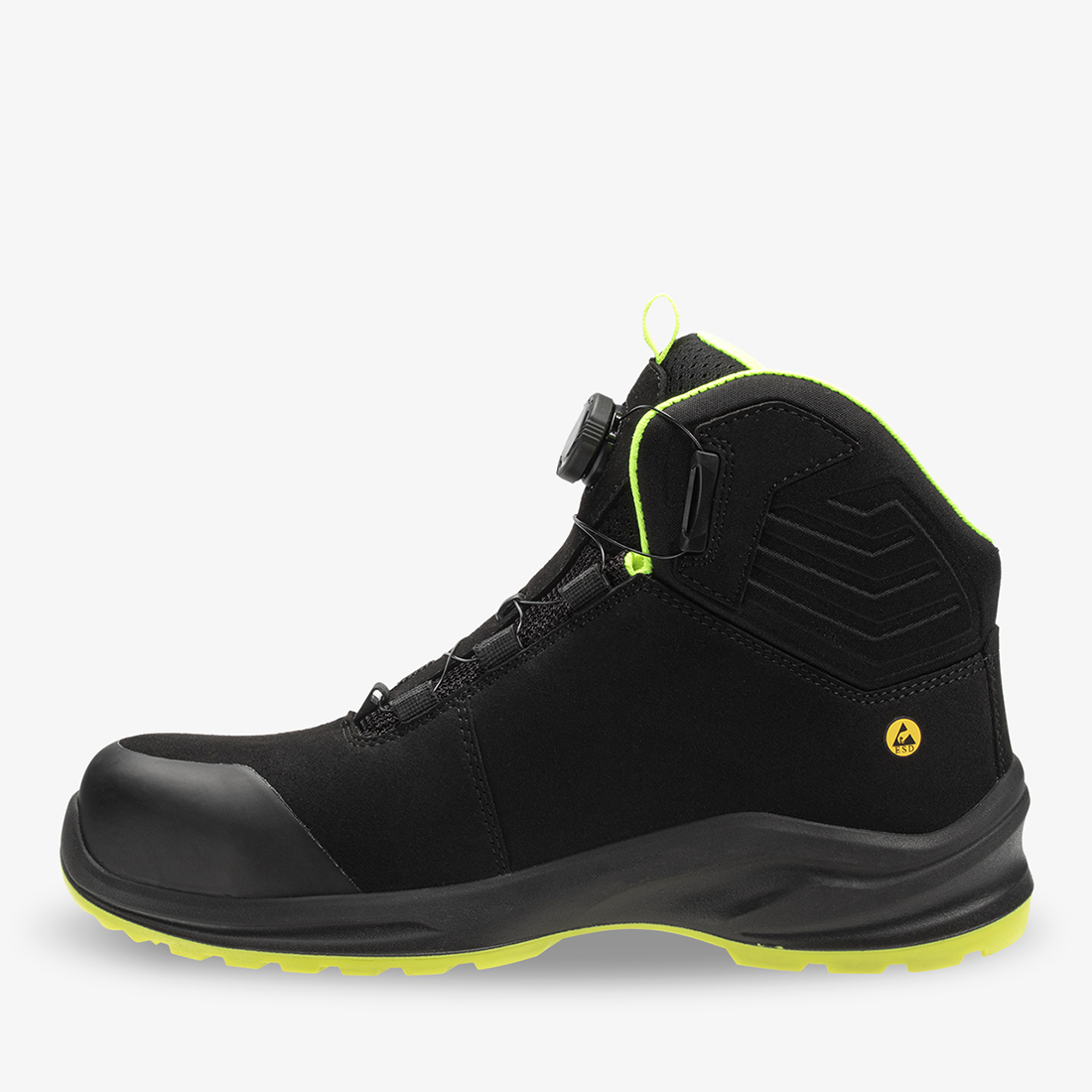 MODULO S3S Vegan Safety Mid-Cut Sneaker, with TLS closing - Footwear MODULO S3S Vegan Safety Mid-Cut Sneaker, with TLS closing - Footwear