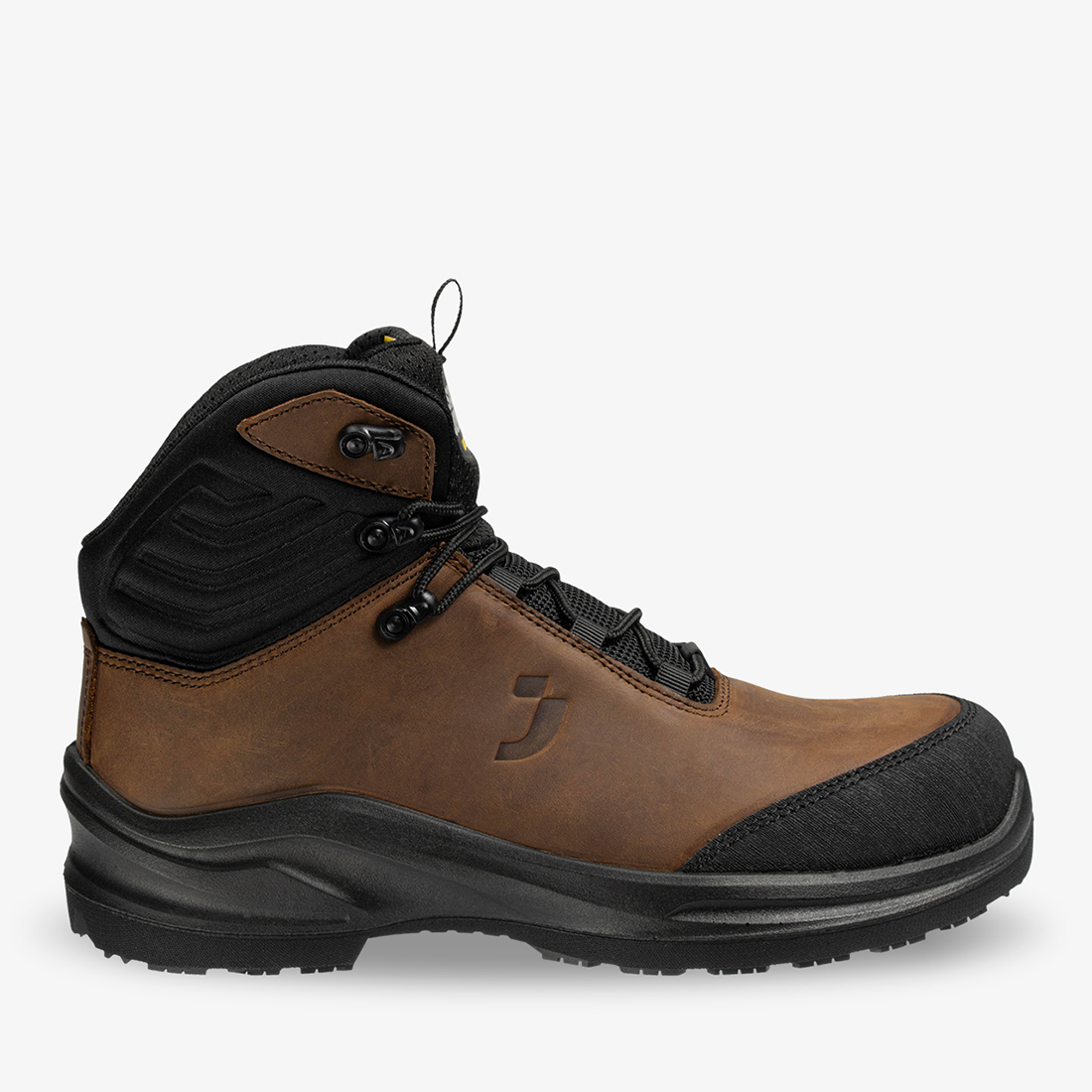 Botas de seguridad ESD de cuero para un agarre y tracción extremos MODULO LEA S3S - Calzado de protección Botas de seguridad ESD de cuero para un agarre y tracción extremos MODULO LEA S3S - Calzado de protección