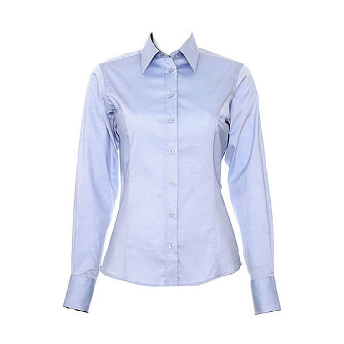 Women`s Contrast Premium Oxford Shirt LS - Safetywear