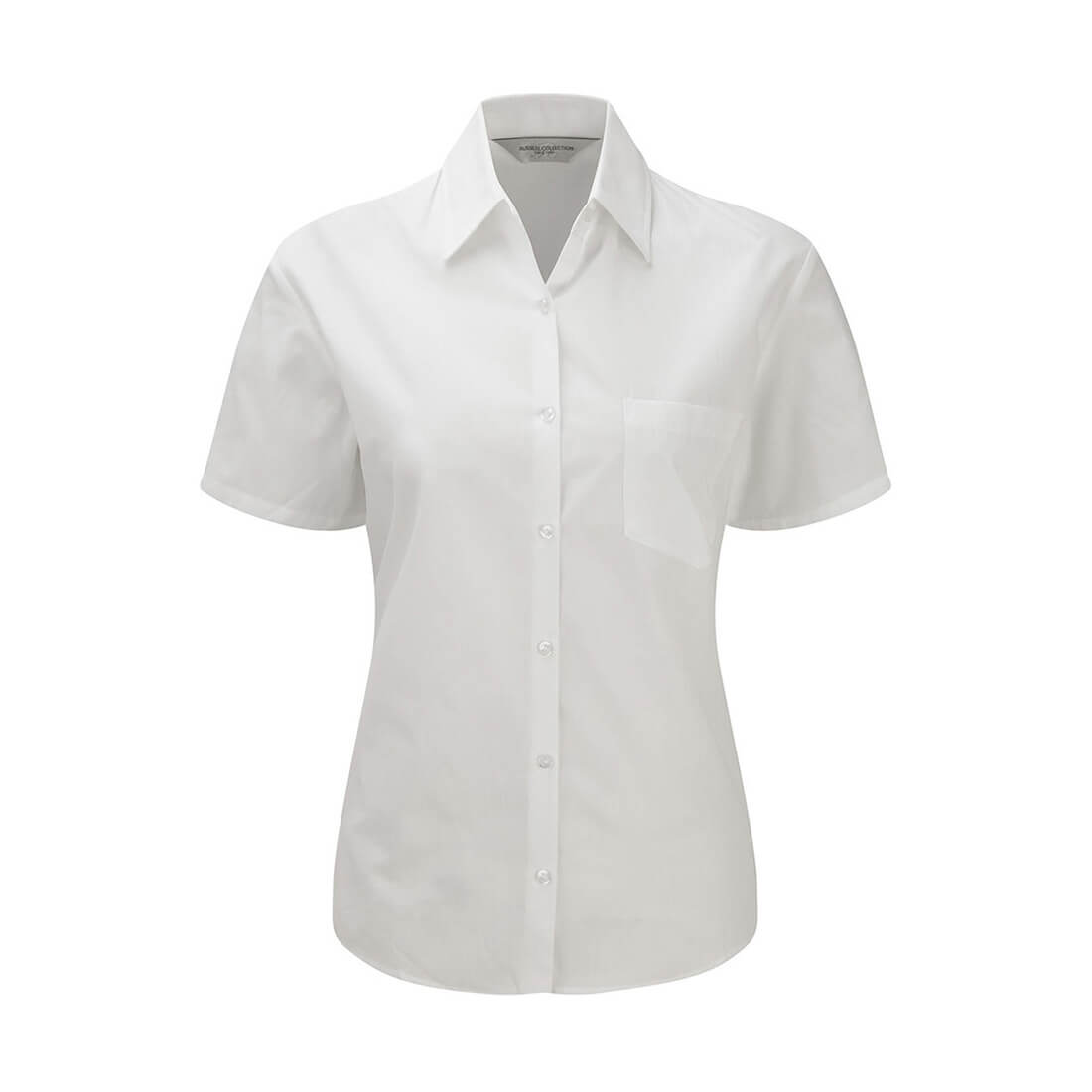 Camicia popeline puro cotone maniche corte - Abbigliamento di protezione