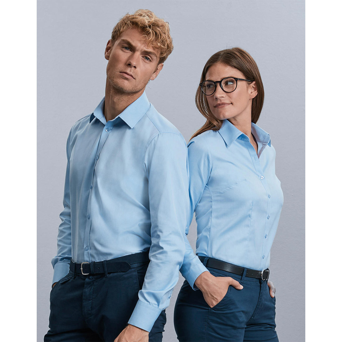 Men`s LS Herringbone Shirt - Les vêtements de protection