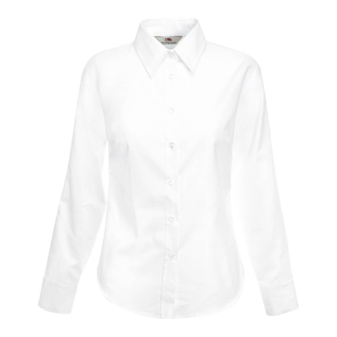 Lady-Fit Long Sleeve Oxford Shirt - Safetywear