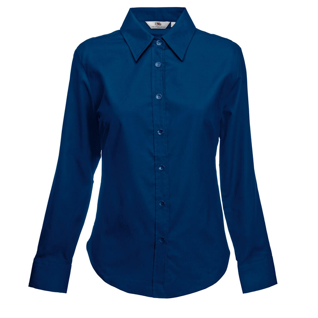Lady-Fit Long Sleeve Oxford Shirt - Safetywear