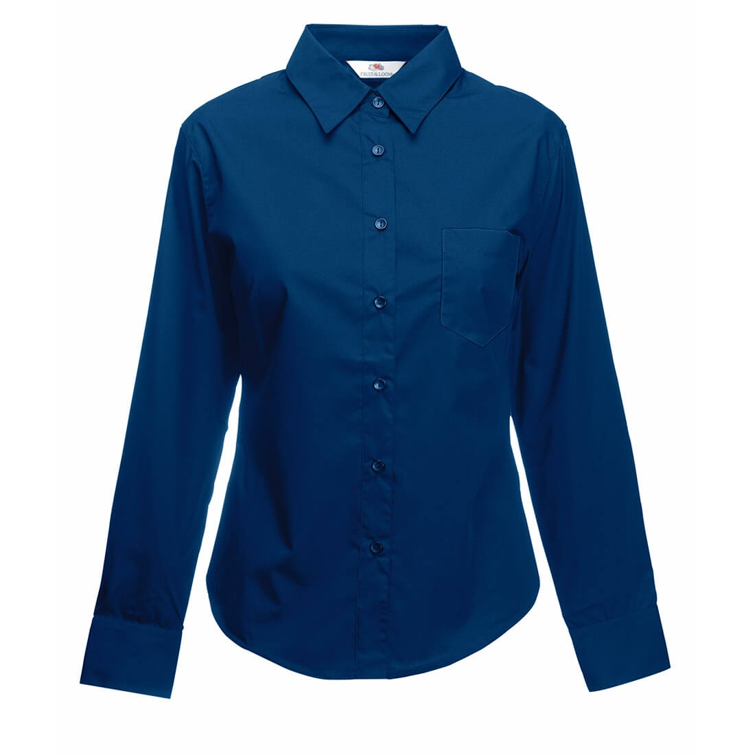 Lady-Fit Long Sleeve Poplin Shirt - Arbeitskleidung