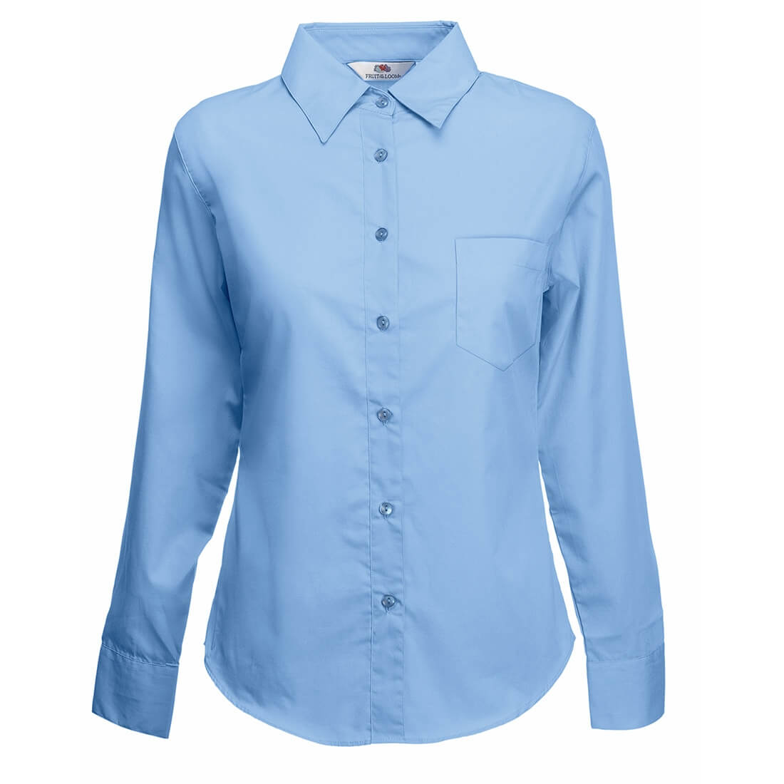 Camicia Donna Popeline Manica Lunga - Abbigliamento di protezione