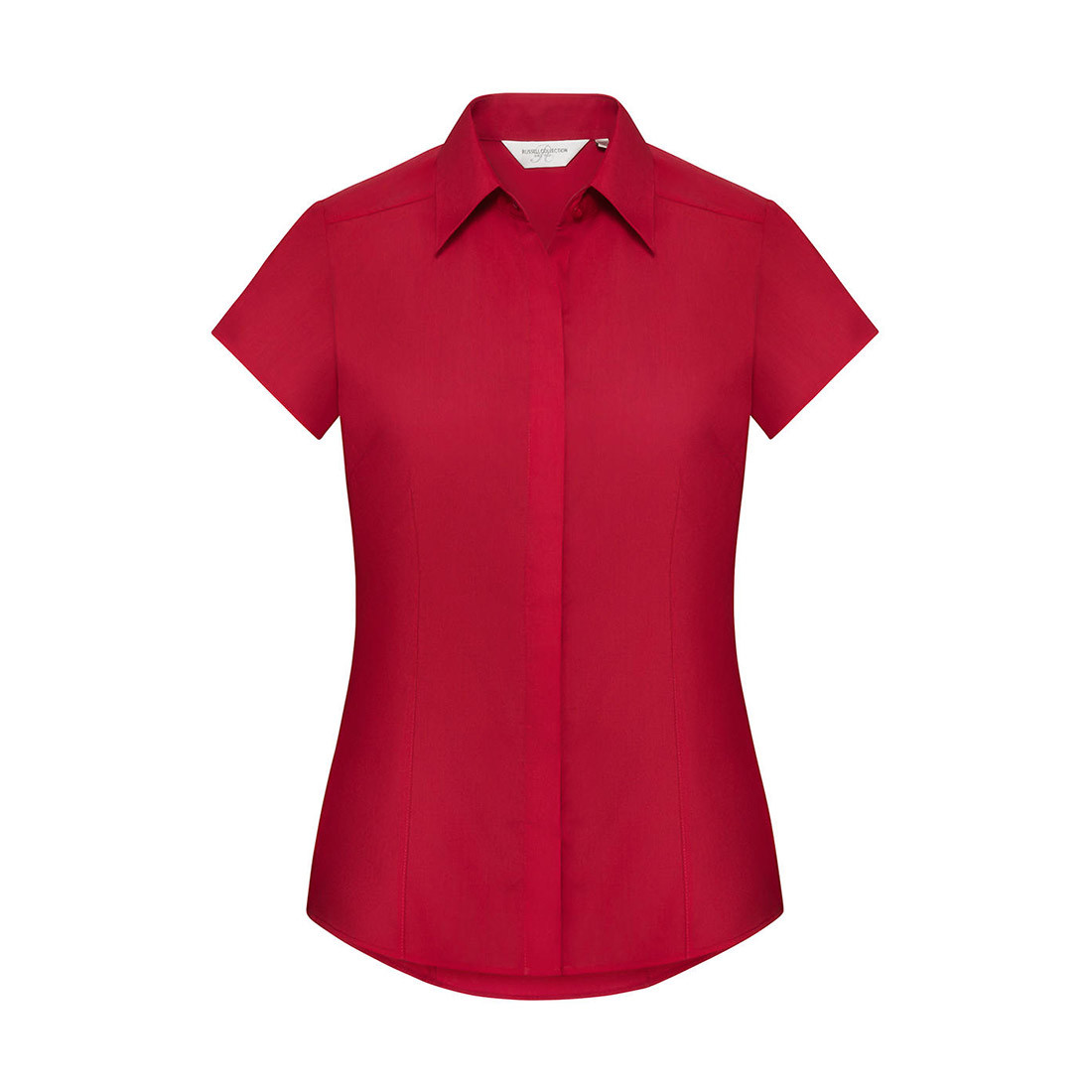 Ladies' Fitted Poplin Shirt - Safetywear