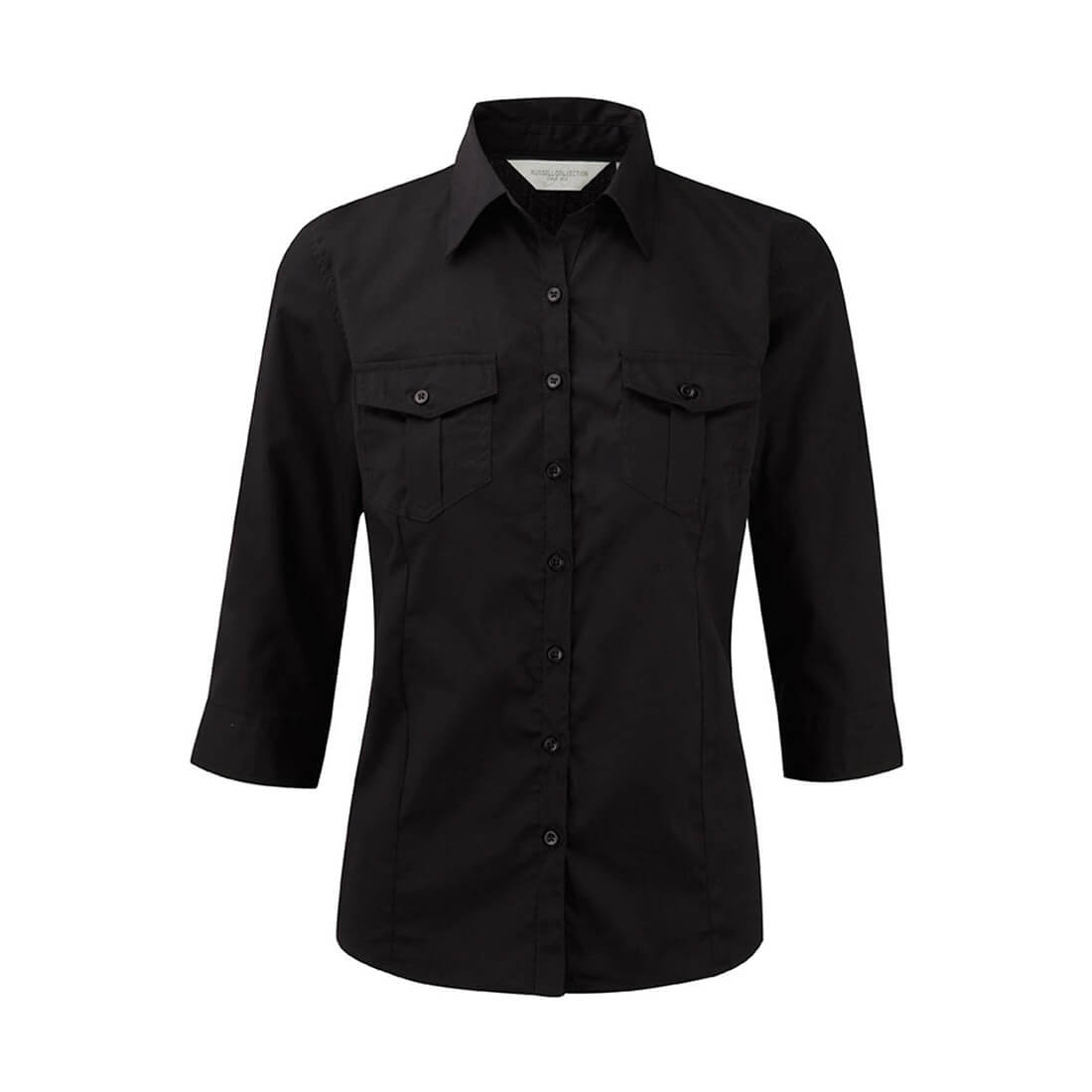 Ladies` Roll 3/4 Sleeve Shirt - Safetywear