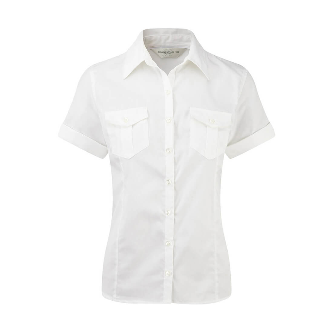Ladies` Roll Sleeve Shirt Short Sleeve - Les vêtements de protection