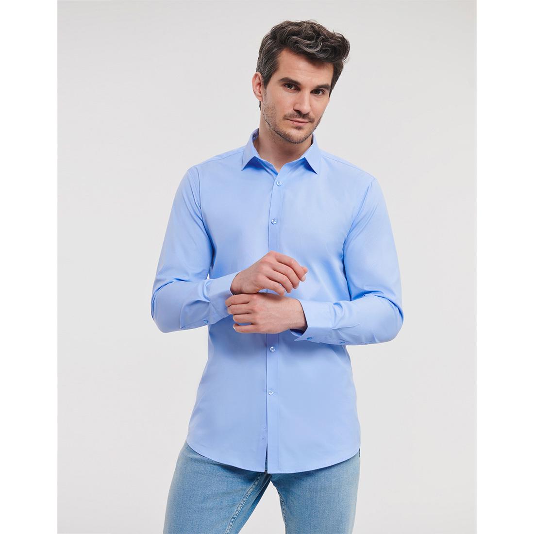 Men`s LS Ultimate Stretch Shirt - Arbeitskleidung