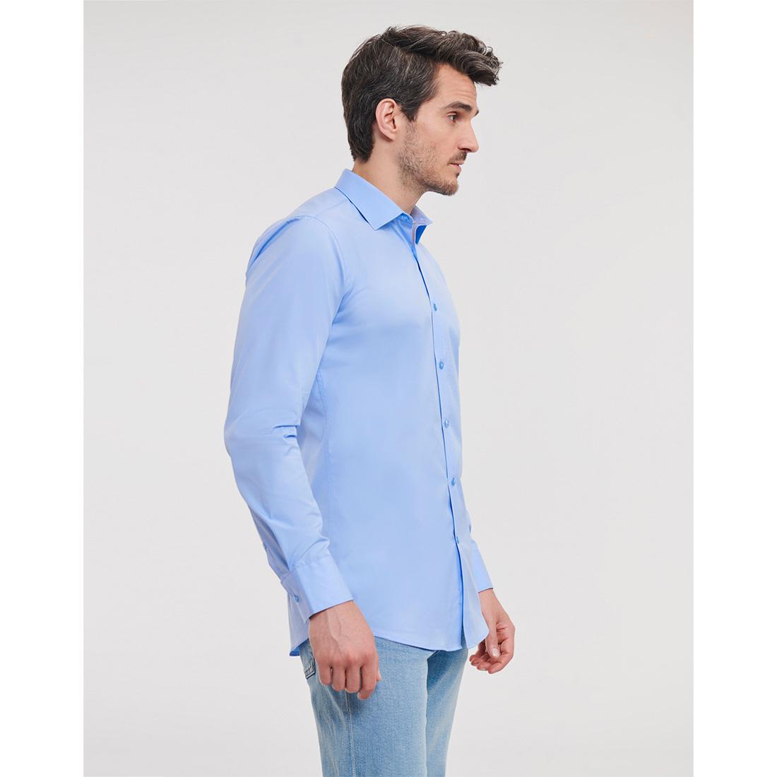 Men`s LS Ultimate Stretch Shirt - Arbeitskleidung