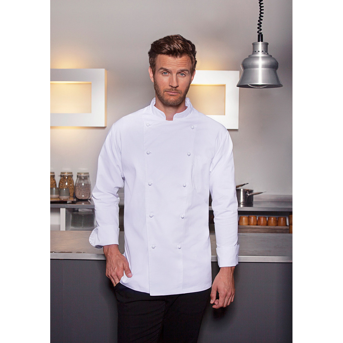 Giacca da cuoco Basic - Abbigliamento di protezione Giacca da cuoco Basic - Abbigliamento di protezione