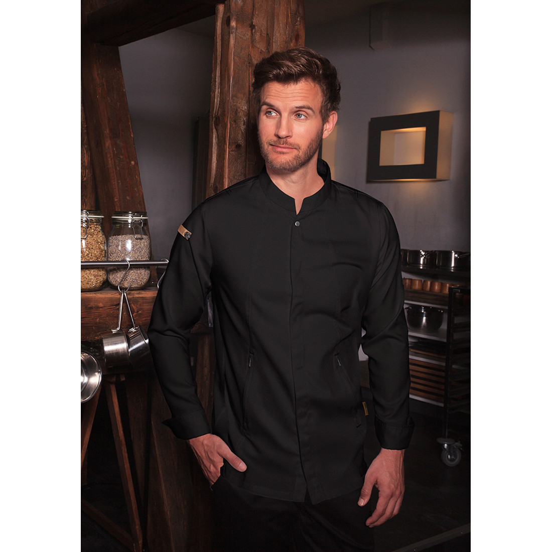 Tunica bucatar Green-Generation, cu maneca lunga - Imbracaminte de protectie