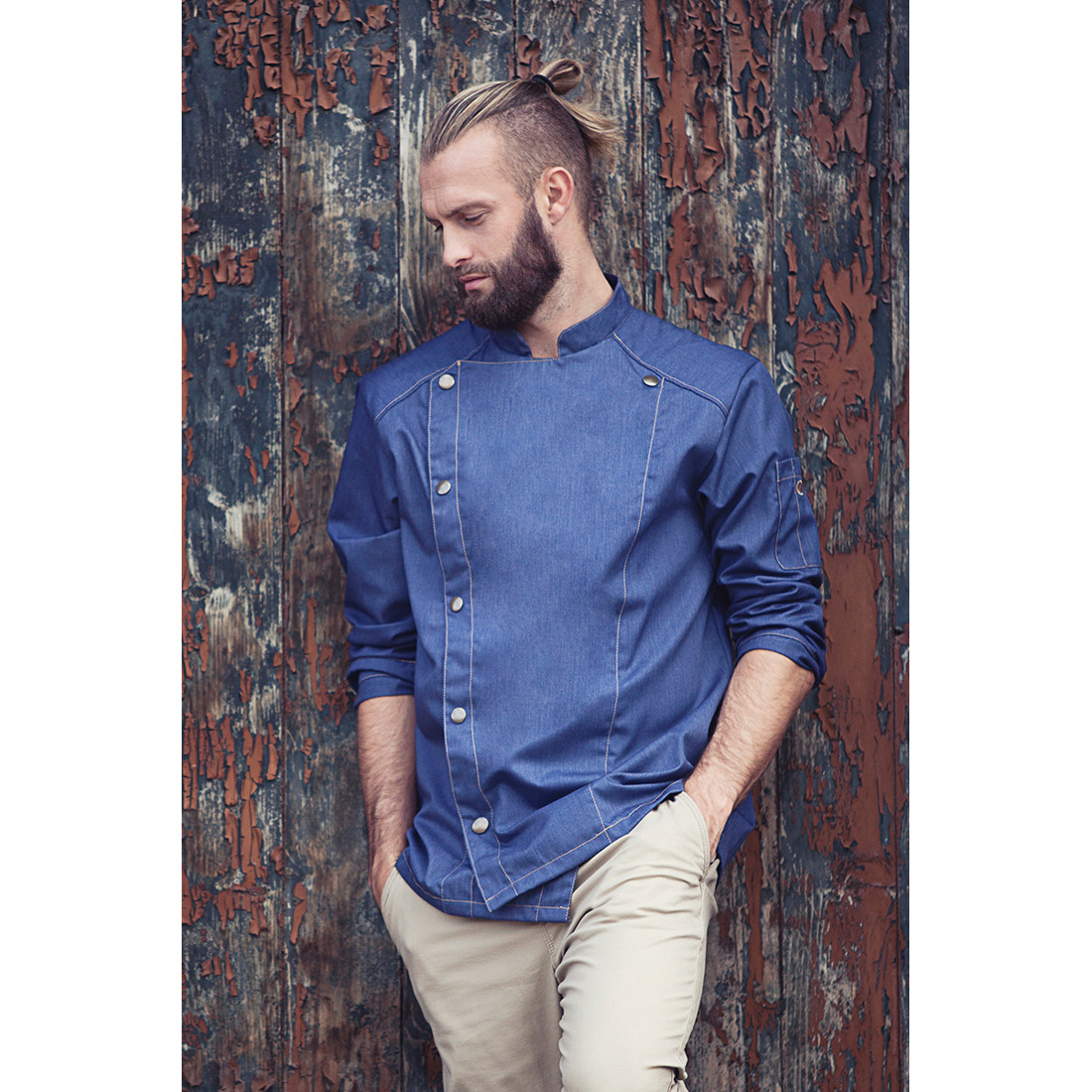 Kochjacke Jeans-Style - Arbeitskleidung Kochjacke Jeans-Style - Arbeitskleidung
