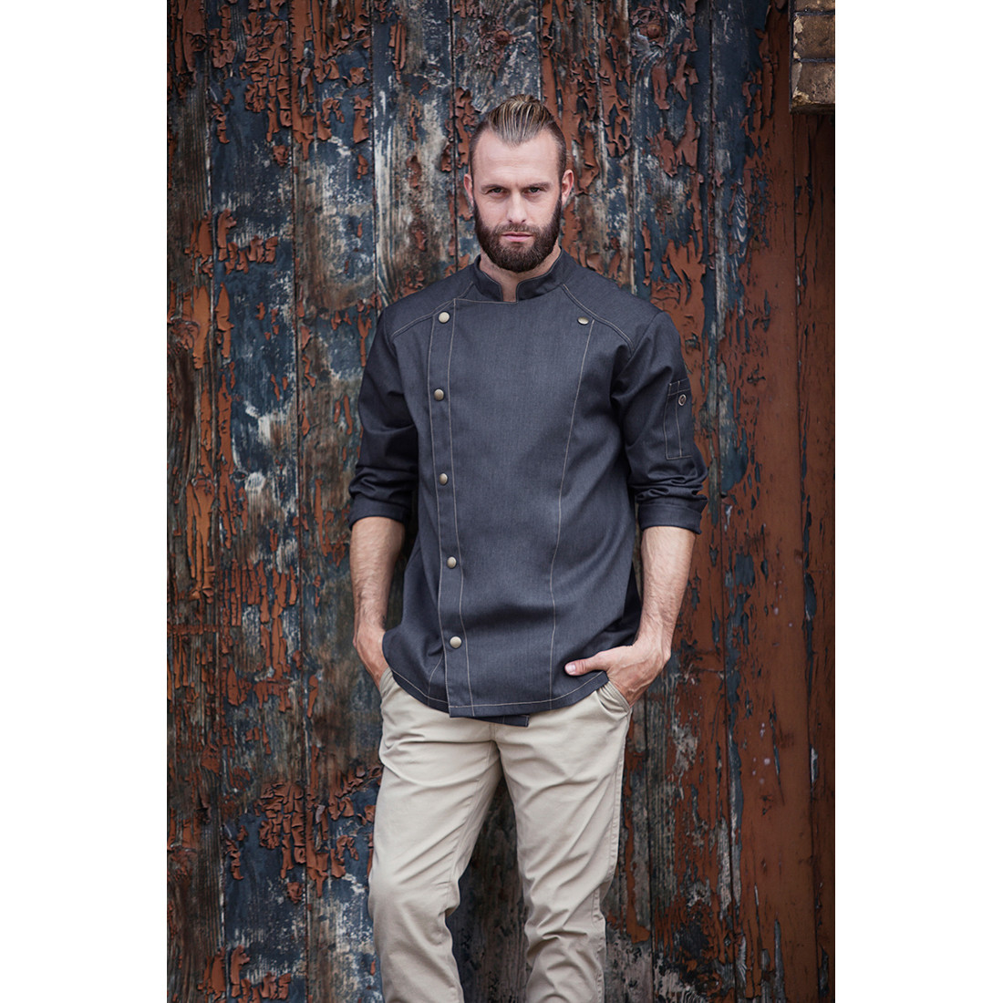 Kochjacke Jeans-Style - Arbeitskleidung Kochjacke Jeans-Style - Arbeitskleidung
