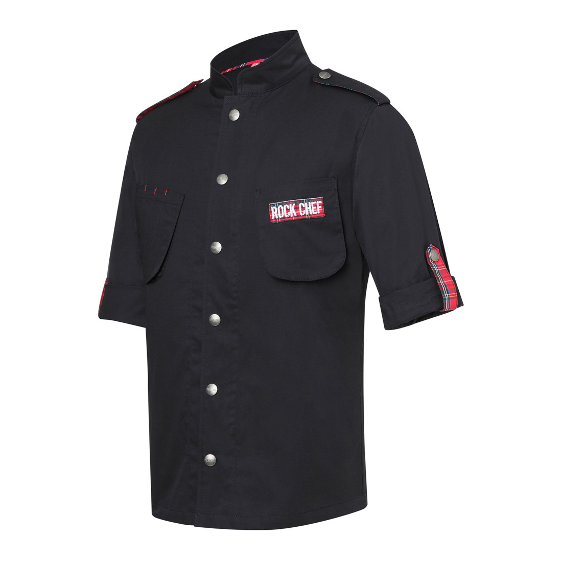 Chaqueta de chefs, Raw-Draft ROCK CHEF®-Stage2 - Ropa de protección Chaqueta de chefs, Raw-Draft ROCK CHEF®-Stage2 - Ropa de protección