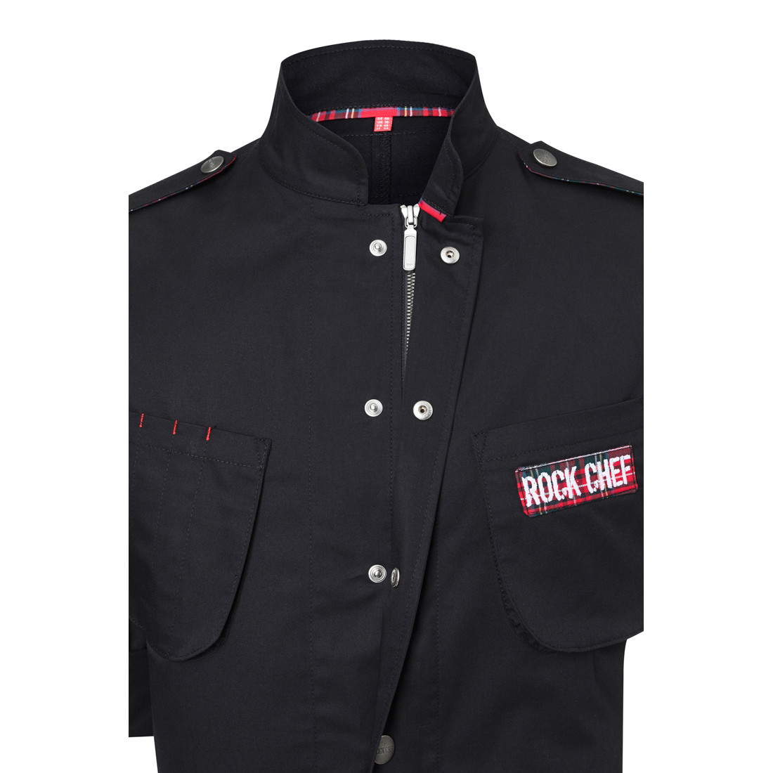 Chaqueta de chefs, Raw-Draft ROCK CHEF®-Stage2 - Ropa de protección Chaqueta de chefs, Raw-Draft ROCK CHEF®-Stage2 - Ropa de protección