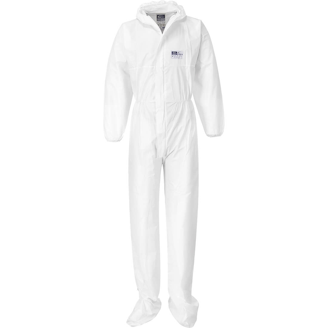 BizTex® Microporous Coverall with Boot covers Type 6/5 - Personal protection