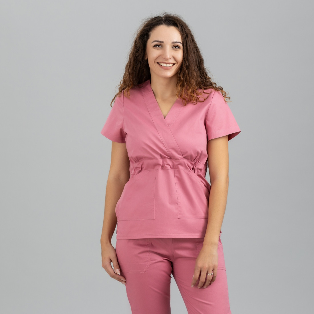 Costum medical dama KIMONO - Imbracaminte de protectie Costum medical dama KIMONO - Imbracaminte de protectie