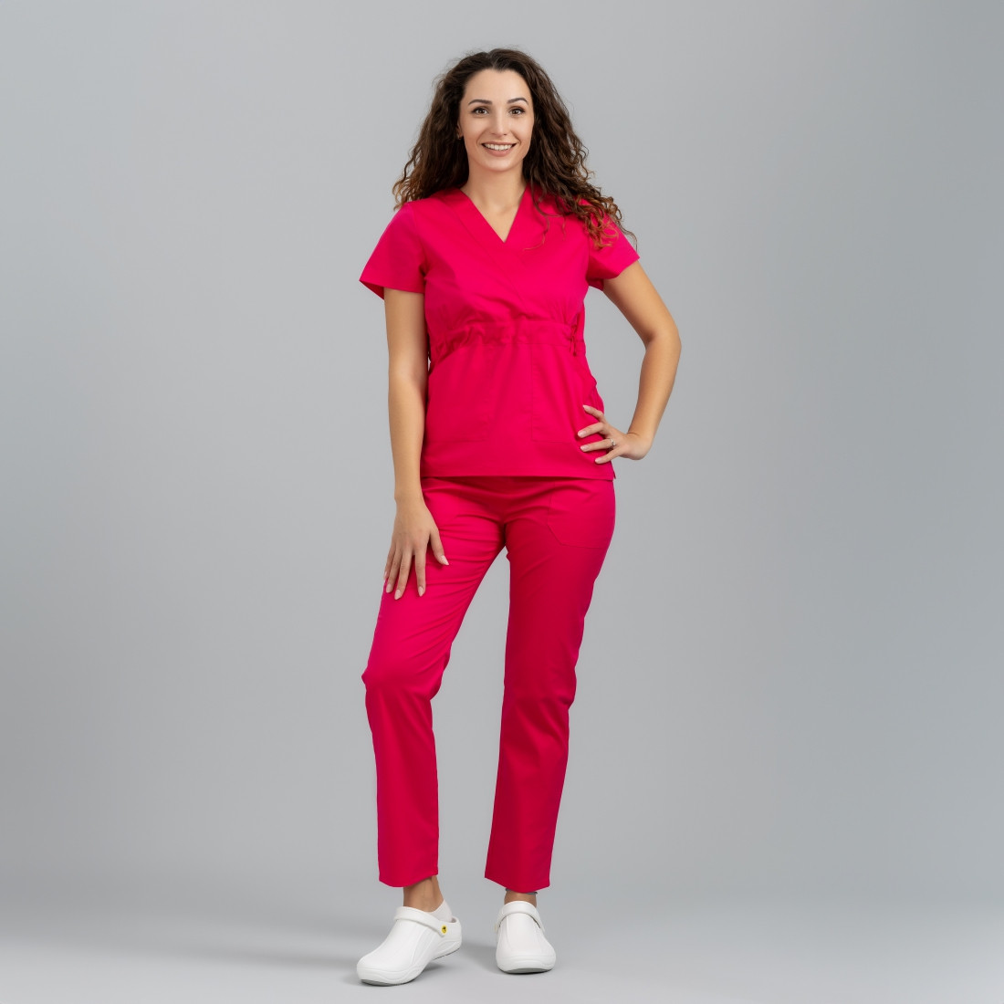 Costum medical dama KIMONO - Imbracaminte de protectie Costum medical dama KIMONO - Imbracaminte de protectie