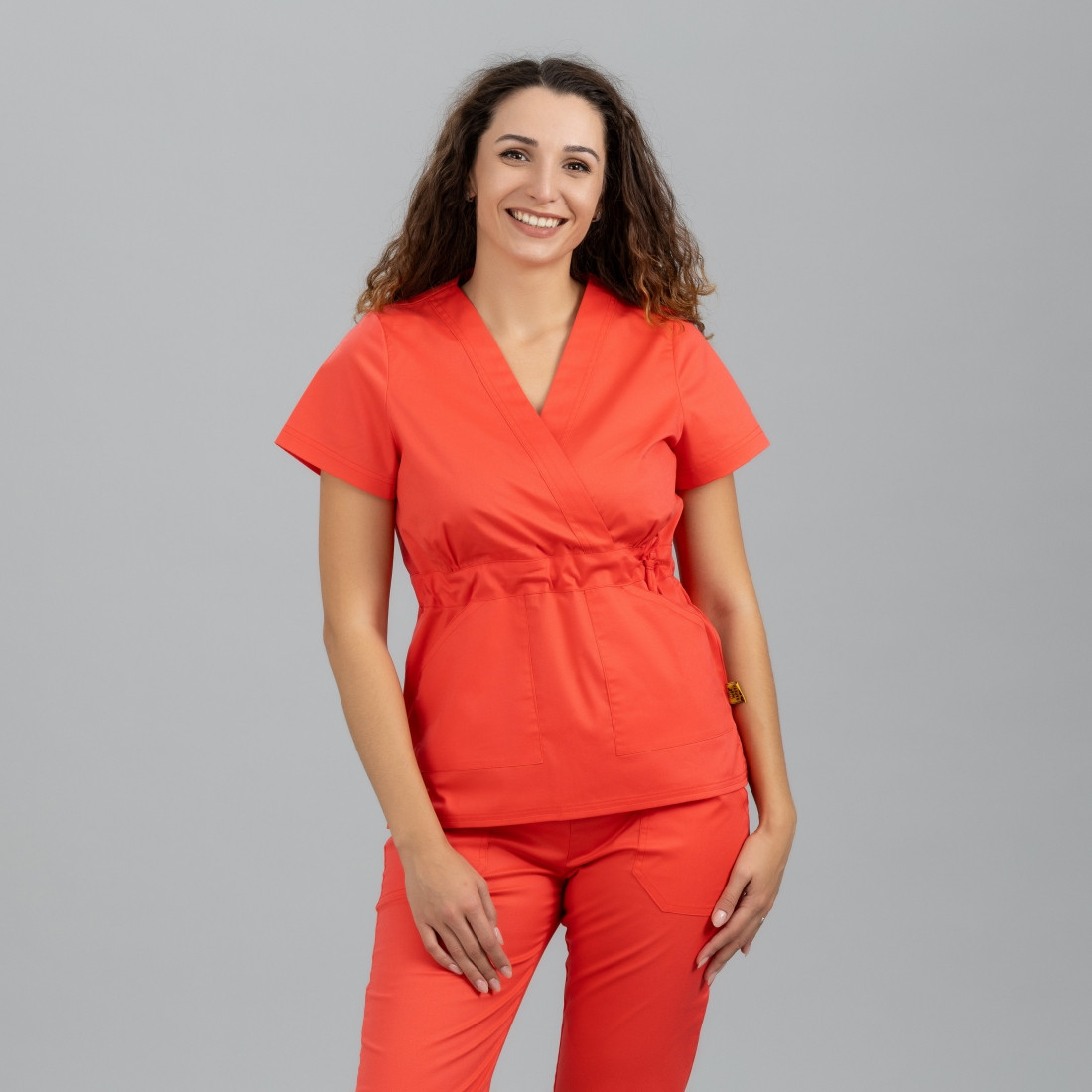 Costum medical dama KIMONO - Imbracaminte de protectie Costum medical dama KIMONO - Imbracaminte de protectie