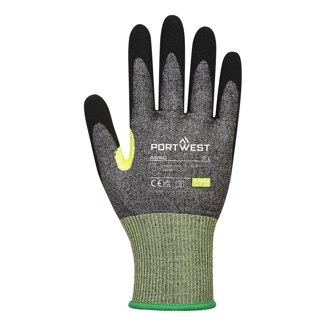 Gant anti-coupures enduit en mousse nitrile VHR15 - Les équipements de protection individuelle