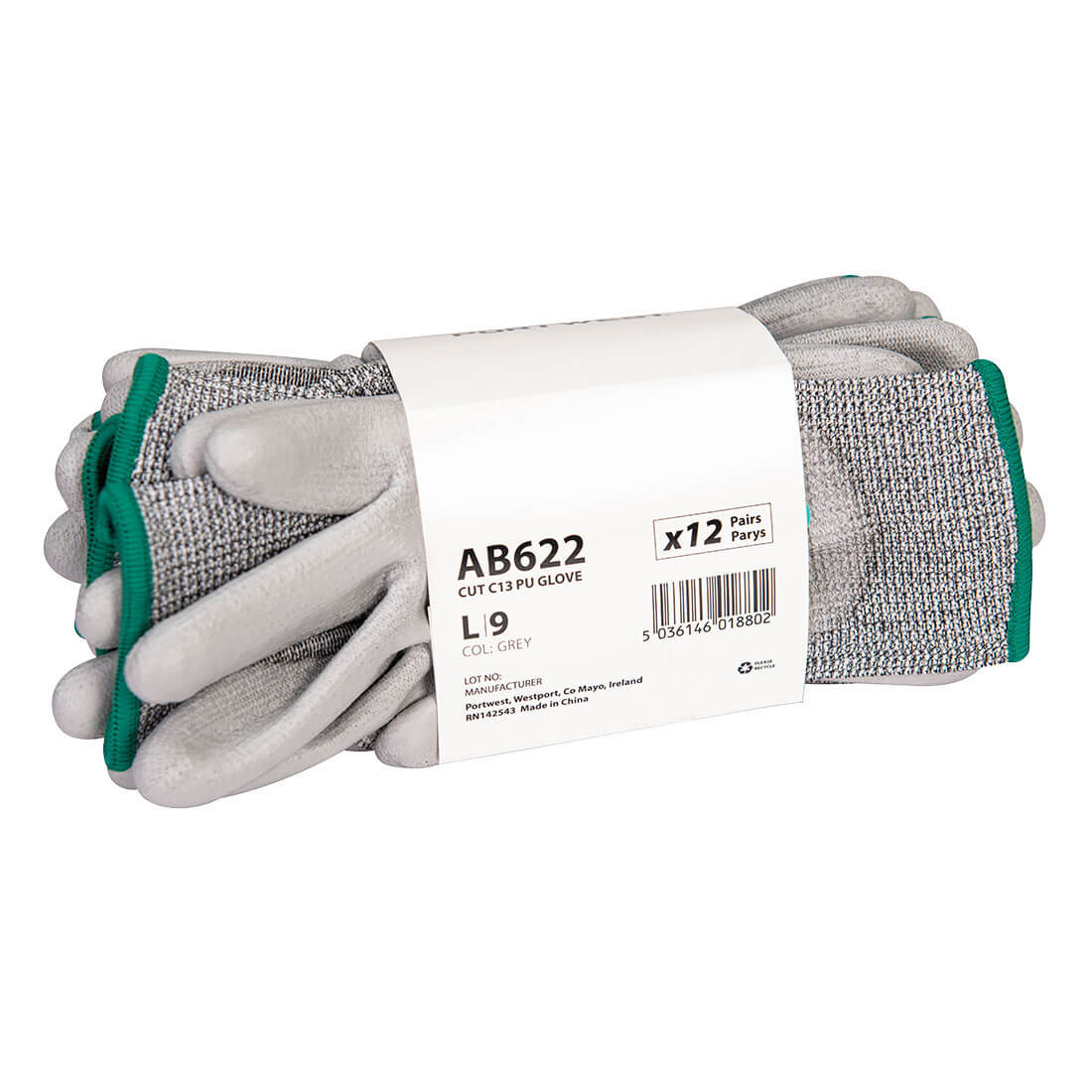 Schnittschutzhandschuh C 13 PU Handschuh (Pk12) - Arbeitschutz
