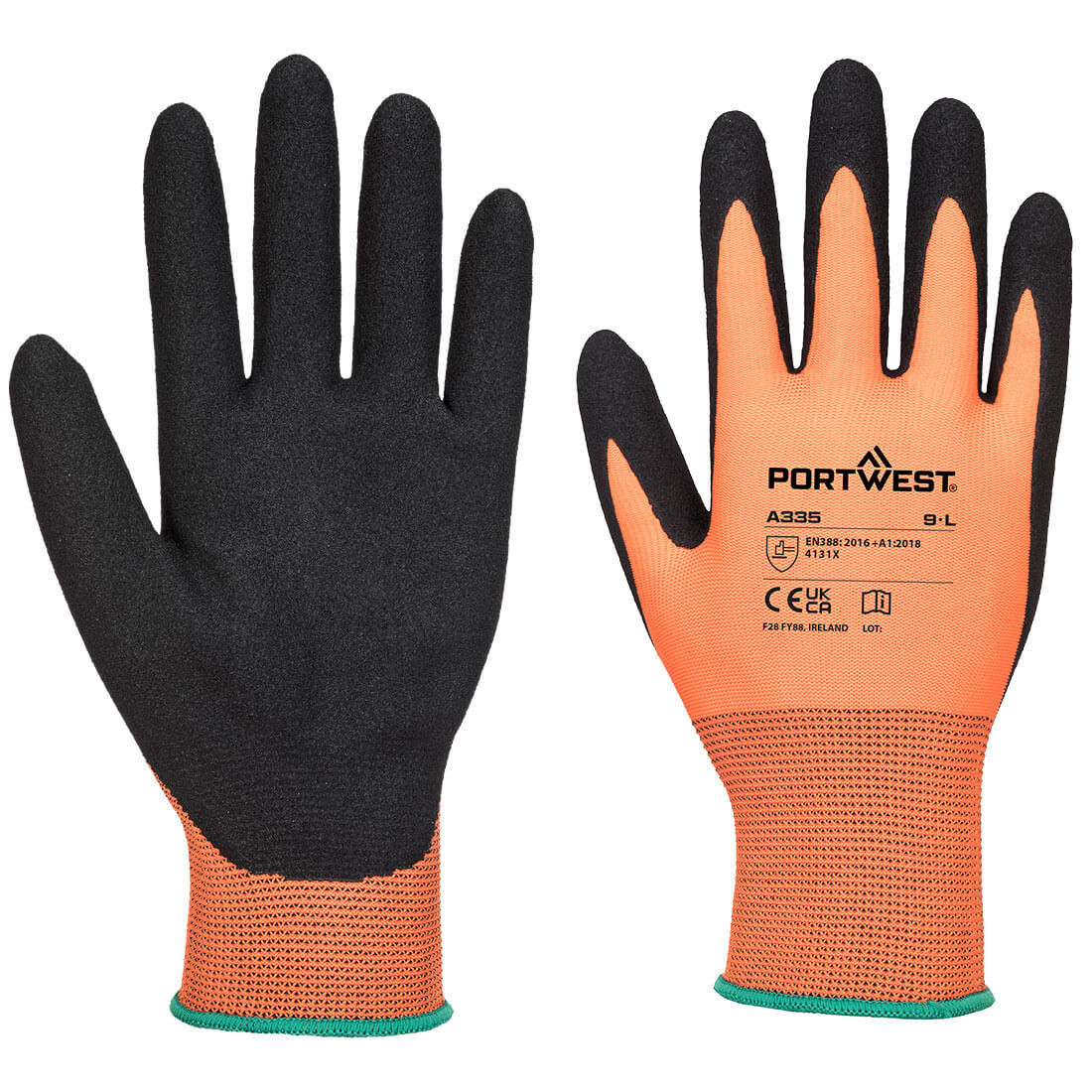 Dermi-Grip NPR15 Nitrile Sandy Handschuh - Arbeitschutz Dermi-Grip NPR15 Nitrile Sandy Handschuh - Arbeitschutz